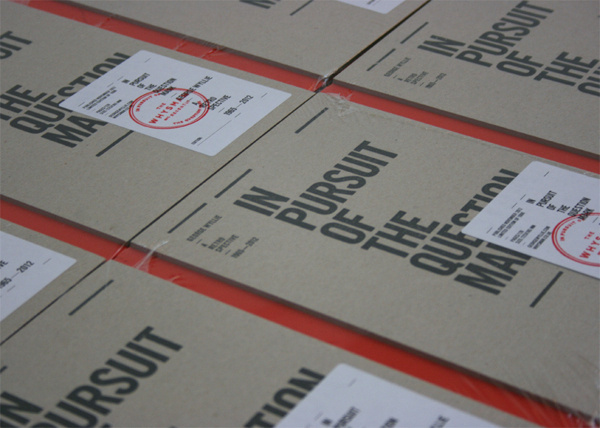 In Pursuit of the Question Mark on Behance #publication #typography