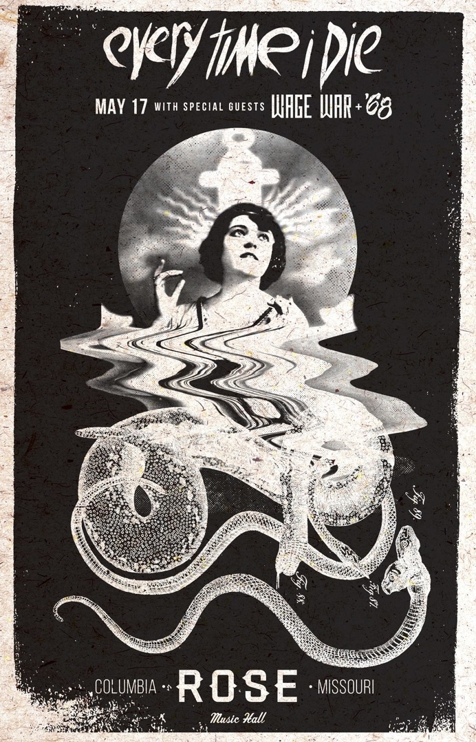 Lacey Smith - Luluweird Design - Gig Poster