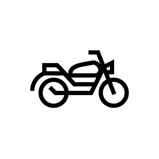 Motirbike Icon Design by Romualdo Faura #icon #icons #icondesign #iconset #iconography #iconic #picto #pictogram #pictograms #symbol #sign #zeichensystem #piktogramm #geometric #minimal #graphicdesign #mark #enblem #cycle #motorbike #mofa #motorcycle #vehicle