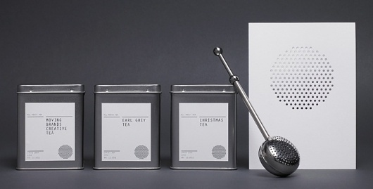 Fonts In Use – All About Tea #packaging #design #minimal #typography