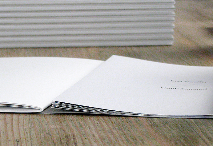 Geteilter Raum – Lisa Stauffer und Lorenz Schmid Ausstellungspublikation