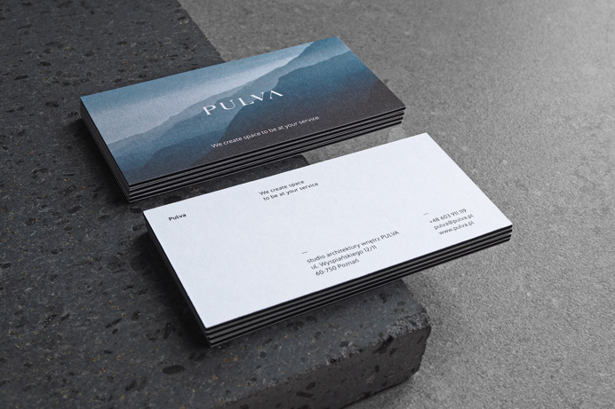 Pulva brand identity minimal by minima midnsparkle mag designblog branding poland landscape blue mountains deluxe luxury print book magazine