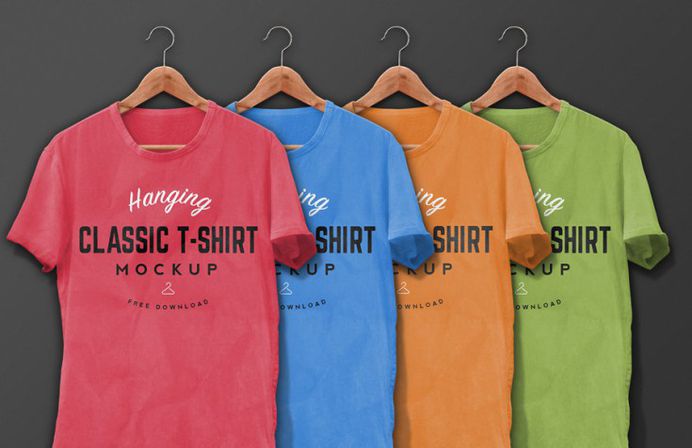 Free Unisex T-shirt Mockup - Free Download | Freebiesjedi
