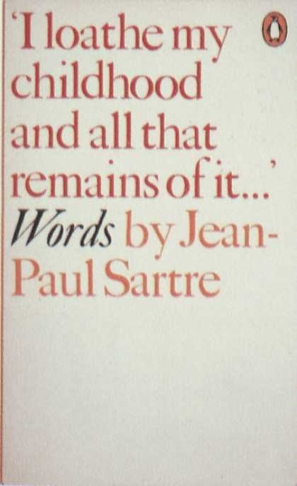 Penguin Books - Words by Jean-Paul Sartre #covers
