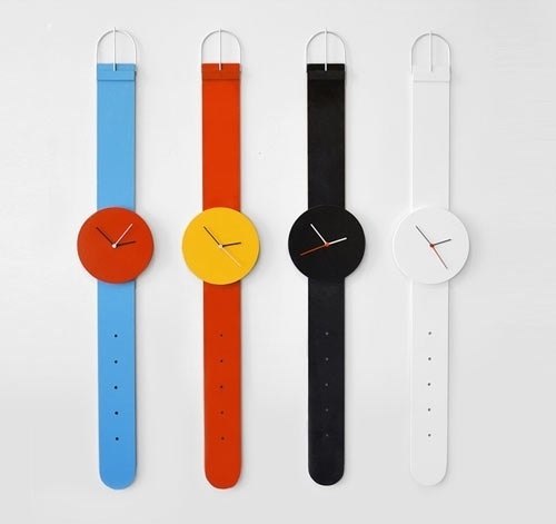 Watch Clock by Andrew Neyer | Design Milk #design #watch