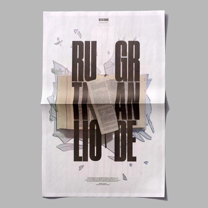Martyrs — El Salvador Newspaper on Behance