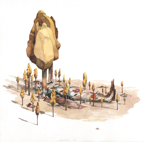 Rob Sato | PICDIT #design #illustration #painting #art #drawing