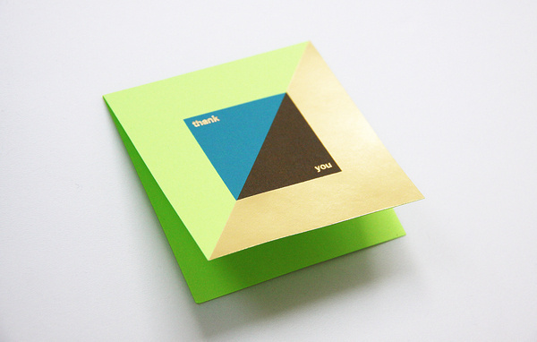BLOW | Astrobrights Thank You Card #blow #ken #lo