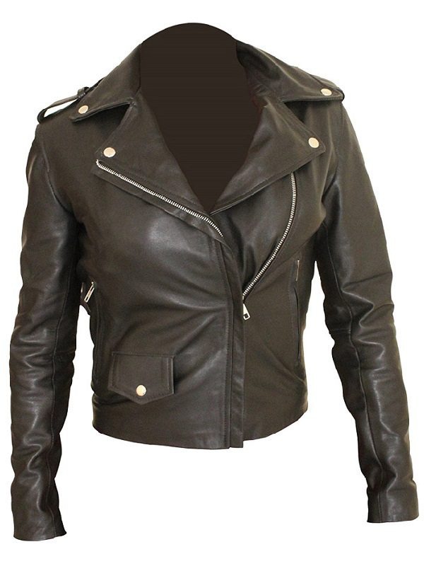Jessica Jones Black Leather Jacket