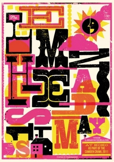 Typeverything.com - Telegramme Studio (via grain... - Typeverything #type #letters #poster #typography
