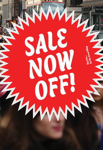 Sale Now Off Art Print by Patrick Cox Easyart.com