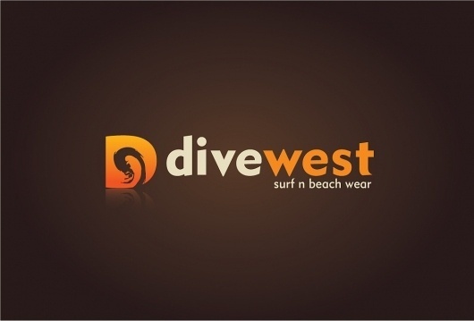 Divewest – Surf Logo Design | UK Logo Design #logo #design #surf