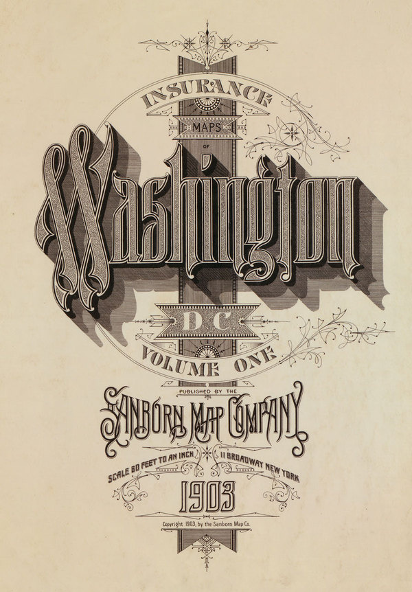 Sanborn Type maps www.mr cup.com #typography