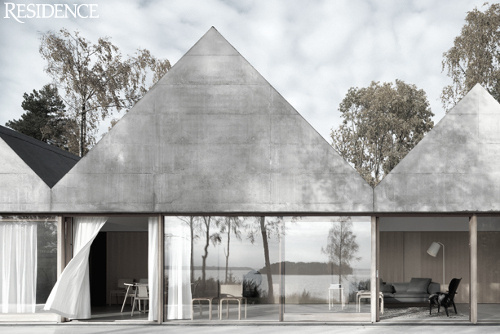 Lotta Agaton: Lagnö #interior #concrete #design #decor #architecture #deco #decoration