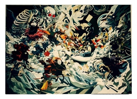 // jon fox // illustration // drawings // paintings #fox #jon #painting #canvas #oil