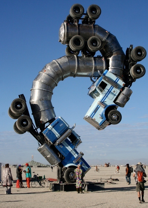 Awesome Art Installation at Burning Man #man #burning #art #installation