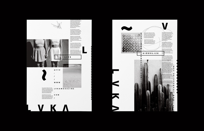 LVKA magazine on Behance