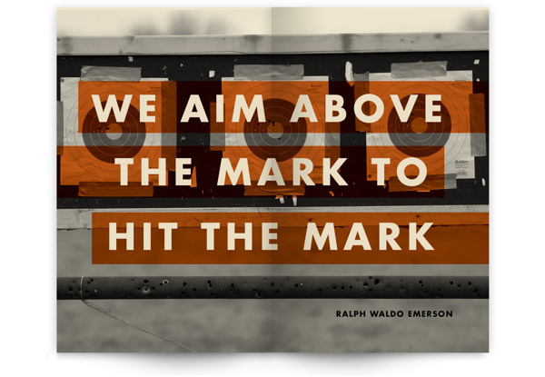 You Can Be an Expert Rifleman on Behance #rifle #shooting #how #orange #book #publication #to #vintage #layout #editorial