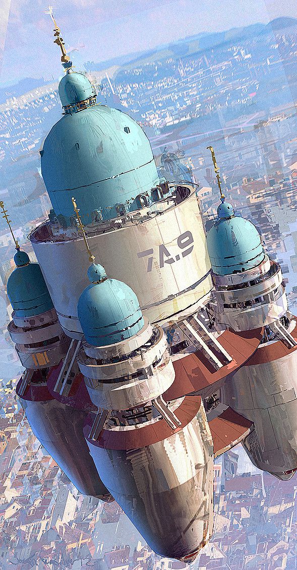ArtStation - Floating Palace, by Joseph Feinsilver