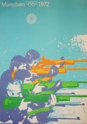 1972 Olympic flyer by Otl Aicher #otl #flyer #aicher #olympics #munich