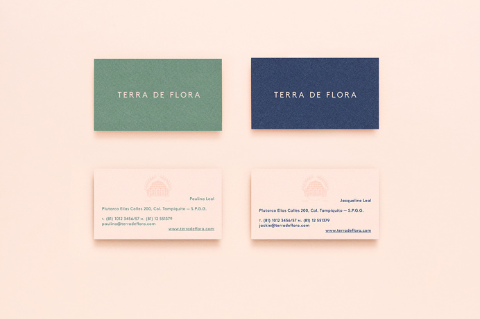 Terra de Flora by Param branding design corporate identity pink new modern style best cool minimal graphic designer mindsparkle mag www.min