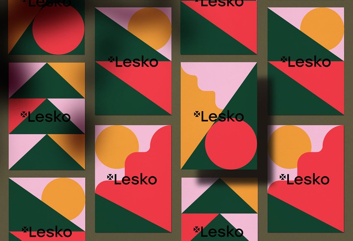 Lesko Corporate Design - Mindsparkle Mag Jarosław Dziubek is the designer of this project: the Corporate Design for Lesko. He used strong, contrasting colors and a simple typography for the logo, stationary and signage and was able to achieve a beautiful and modern brand identity. #logo #packaging #identity #branding #design #color #photography #graphic #design #gallery #blog #project #mindsparkle #mag #beautiful #portfolio #designer