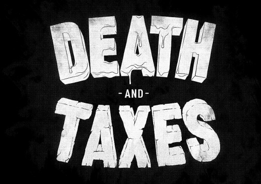Type - Deadface | Portfolio website of graphic designer Ant Baena... (that's me!) #taxes #type #death #logo