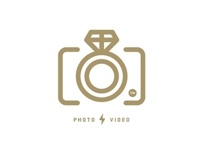Dribbble - Wedding Photographer by Nick Brue #logo