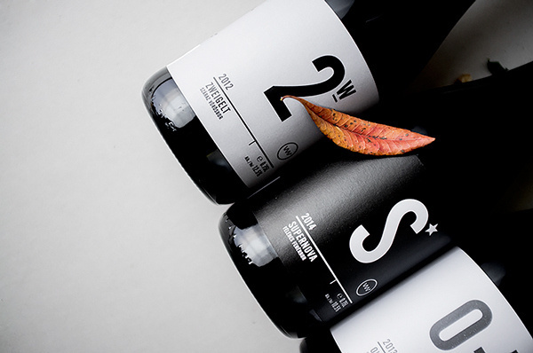 WINELIFE wine labels on Behance #leaf #typography #minimalism #wine #leaves