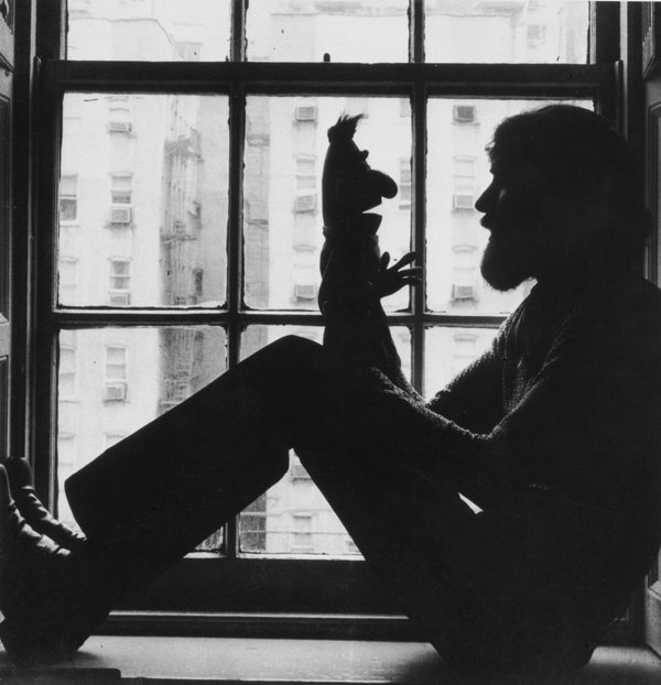 Photo found on Tumblr #photo #beard #doll #puppet #photography #muppet #window #light #shadow