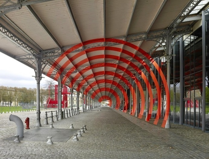 Optical Illusions: Felice Varini #varini #felice #optical #illusions