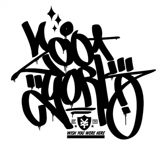 123Klan - Amour, violence, gloire et talent #typography #type #graffiti #123klan #zoo york
