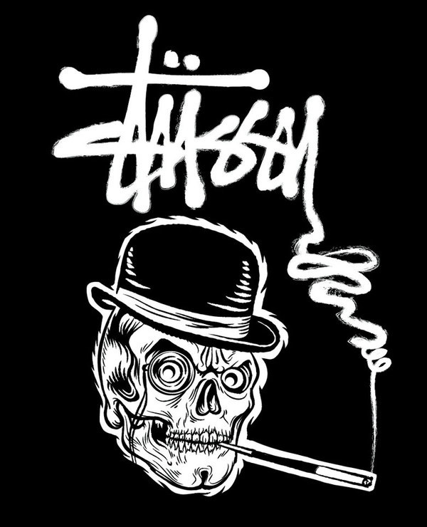 Stussy Summer 2012 #skull #stussy