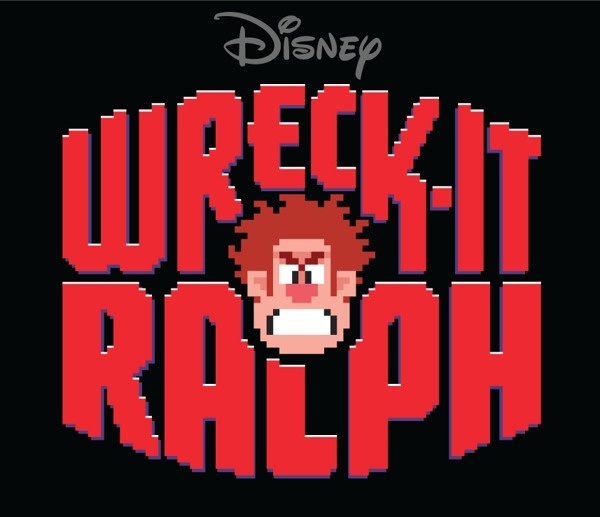 Title Treatment for Disney's "Wreck It Ralph" on Behance #wreck #design #graphic #retro #pixel #video #disney #ralph #pixellate #logo #game #typography