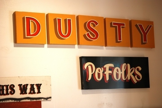 All sizes | Dan Madsen | Flickr - Photo Sharing! #sign #type #painting #typography