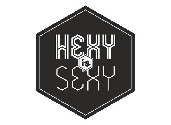 Hexy Typeface #type #hex #typeface