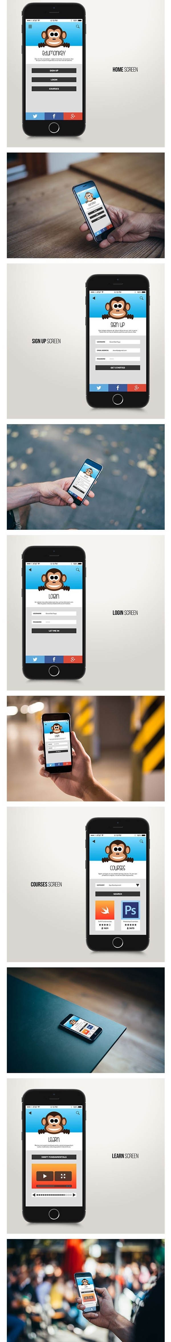 Edumonkey App by Donat Bali Papp
