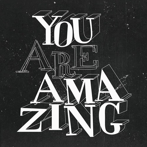 AMAZING #vector #lettering #quote #illustration #type #hand #typography