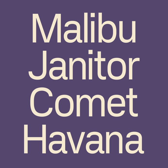 Vercetti is a sans serif font inspired by a humanistic design with a geometric touch. Its character structure is solid and moderately conventional, integrating smoothly into miscellaneous projects such as editorial design, branding, or advertising.

With a total of 326 glyphs, Vercetti is provisioned with a set of OpenType features, including automatic contextual alternates, case alternates, tabular figures, and standard ligatures, alongside symbols, arrows, and circled numbers.