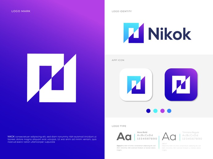 Branding Logo Design For Nikok (Unused for Sale) -------------------------------- Contact for freelance works Website: www.eashinarafath.com 👉mail: mdrakibkhanbd7@gmail.com 📩 Skype: Md Eashin Arafath WhatsApp: 01740731615