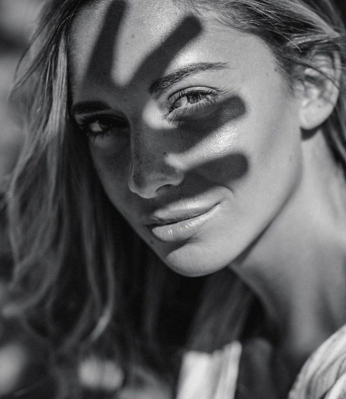 Beautiful Black and White Female Portrait Photography by Constantin Slotty