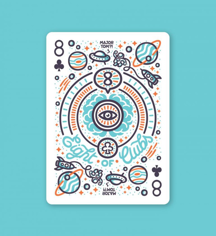 8 of Clubs – Playing Arts
