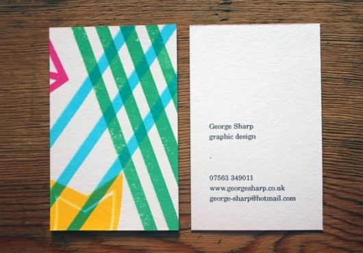 Creative Review - Degree shows 2011: Brighton Graphic Design #ident #card #identity #business