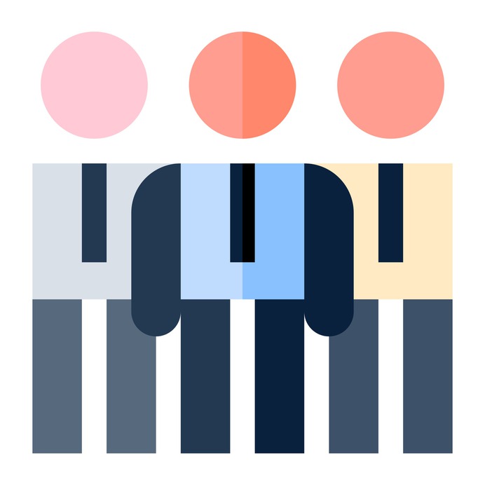 See more icon inspiration related to group, teamwork, business and finance, humanpictos, leader, team, men, person and people on Flaticon.