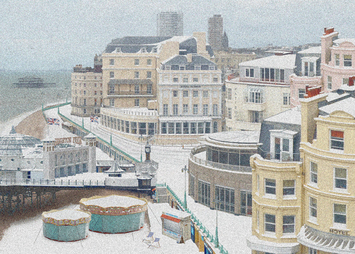 Snowscapes: Animated Gif Photographs by Nick Sellek