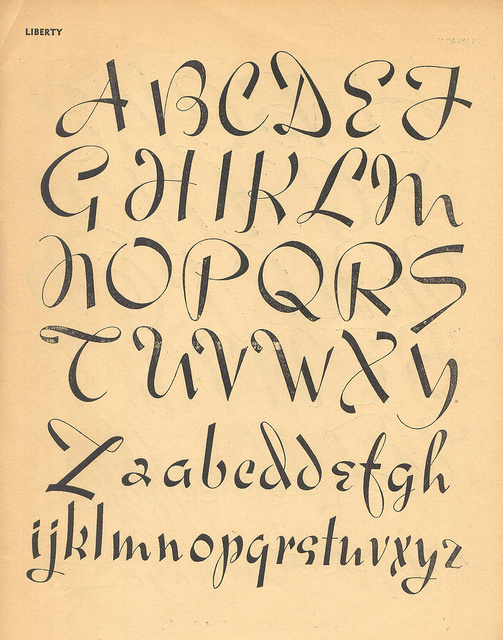 Script Type Specimen #typography #vintage #script