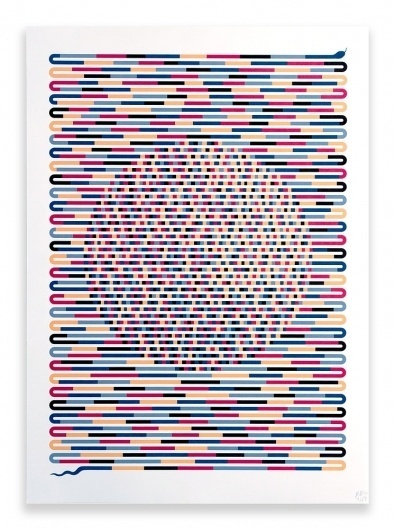 Finding the Pattern - Poster - Hvass&Hannibal #illustration