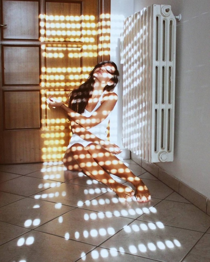 Staged Self-Portrait Photography by Veronica Liuzzi