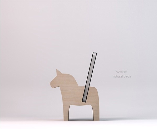 visualgraphic:Daladock Dalahäst Iphone Dockby Lecoupdulapin #iphone #daladock #dock