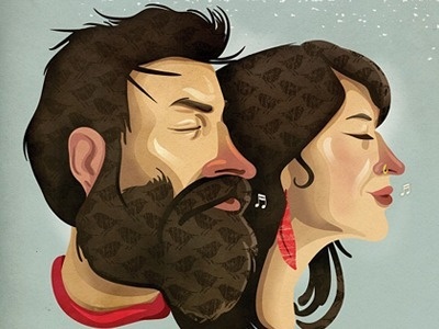 Dribbble - Brownbird Illustration by Blake N. Behrens #vector #folk #gig #bird #illustration #brown #vintage #poster